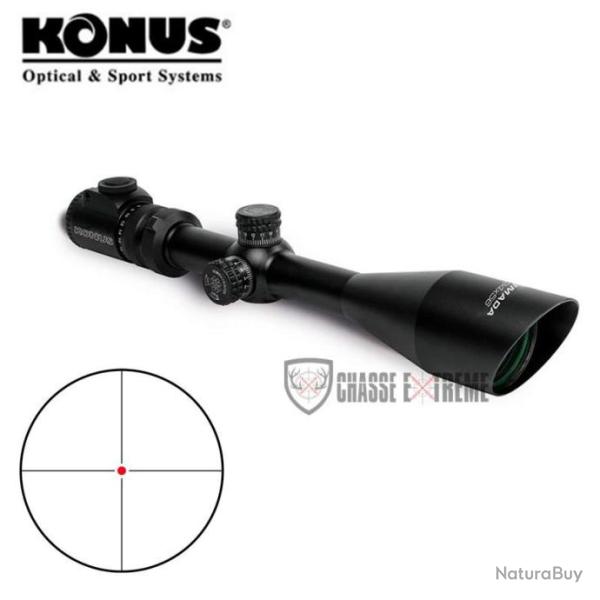 Lunette KONUS Armada 6-24x56 Ret Fine Crosshair Lumineux
