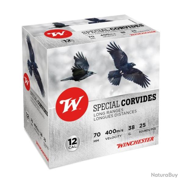 Cartouches Winchester Sp�cial Corvid� 38 g Cal. 12 70 Par 1