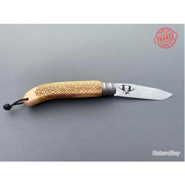Couteau GRAVOO bois de h�tre mod�le El�phant