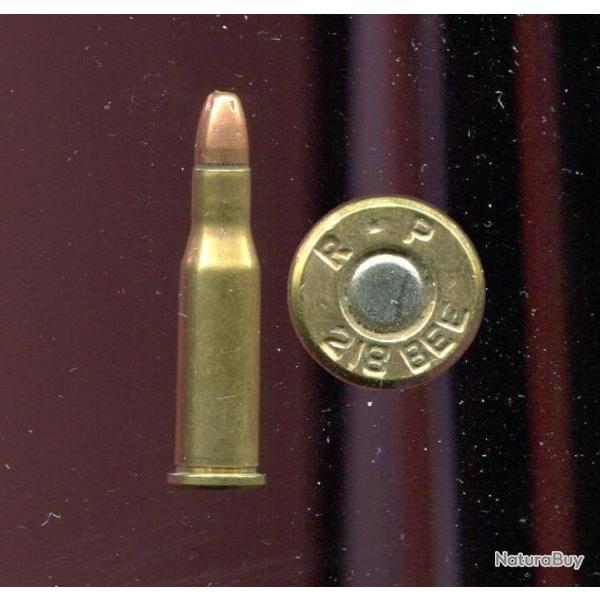 .218 BEE -  marquage : R-P 218 BEE - balle cuivre pointe creuse