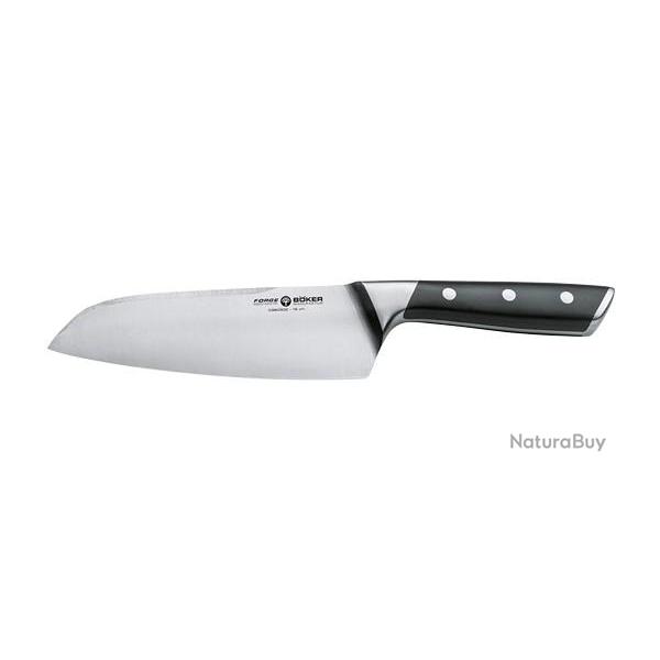 Couteau Japonais Santoku Boker Cuisine Forge - Santoku