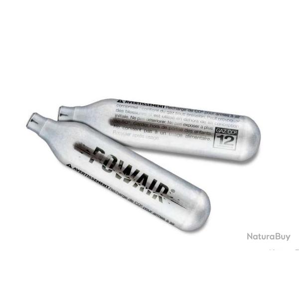 CARTOUCHES CO2 Powair 12GR X 10 Airsoft Tir de loisir