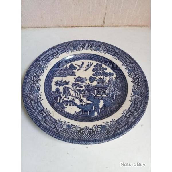 assiette churchill ancienne diam�tre 20,5 cm