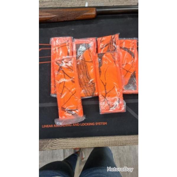 Brassard orange camo x 10