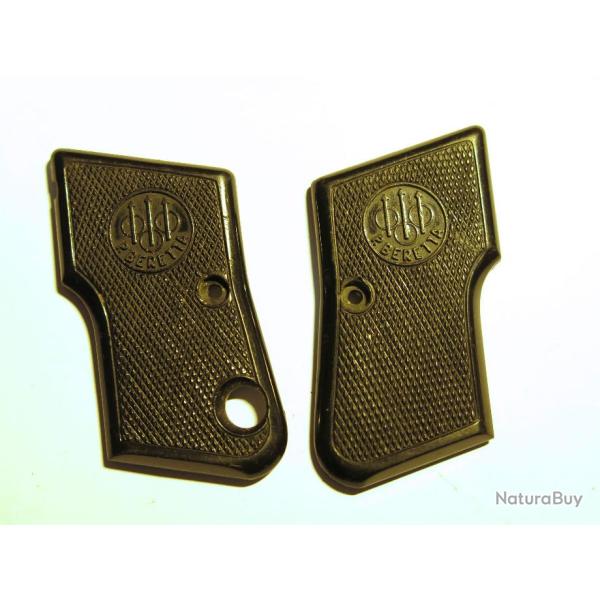 Plaquettes de crosse bak�lite pistolet Beretta mod�le 950 Box 186