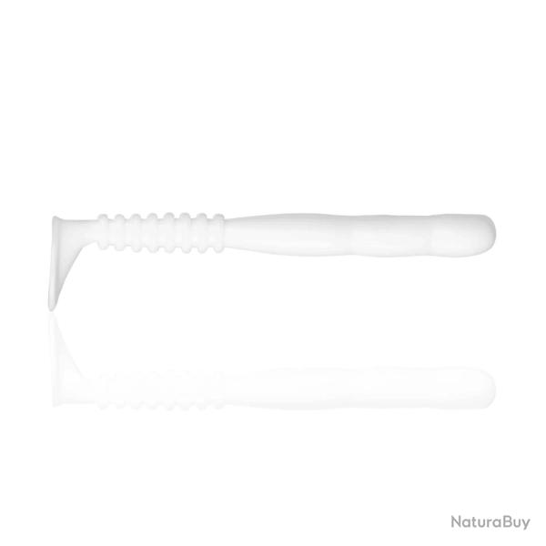 Leurre Souple Reins Fat Rockvibe 3,25" - 8,5cm 8,5cm 111 - Mat White par 6