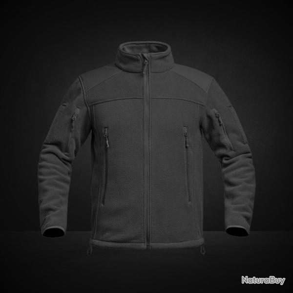 Veste polaire Fighter noir
