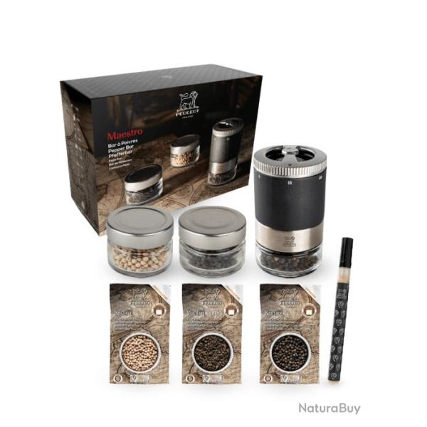 COFFRET MOULIN � POIVRE MAESTRO 3 RESERVES