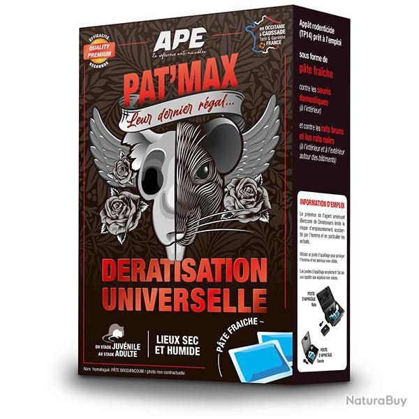 APP�TS DE D�RATISATION UNIVERSELLE APE PAT'MAX Souris et Rats