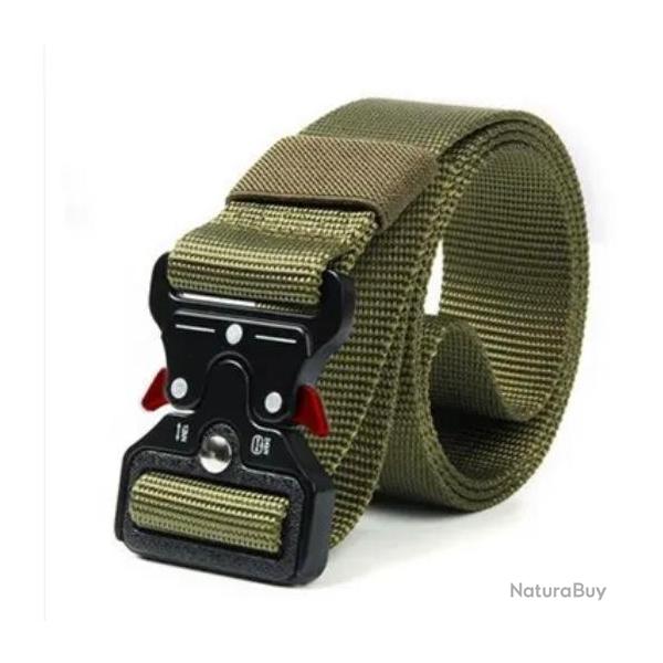 Ceinture tactique multifonction vert  arm�e marine combat survie haute qualit� garantie 1 ans !