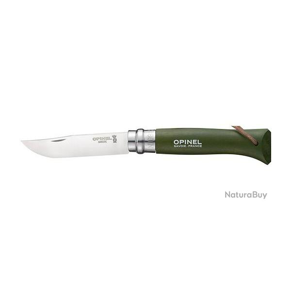 Couteau pliant Opinel Baroudeur N�08 Inox Kaki