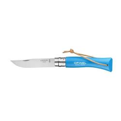 Couteau pliant Opinel Baroudeur N&deg;07 Inox Cyan