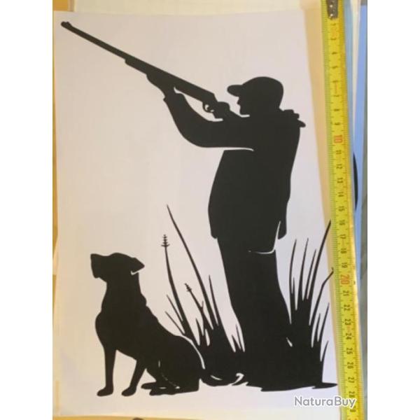 Autocollant - voiture et autres supports lisses avec feuille de transf�re . B