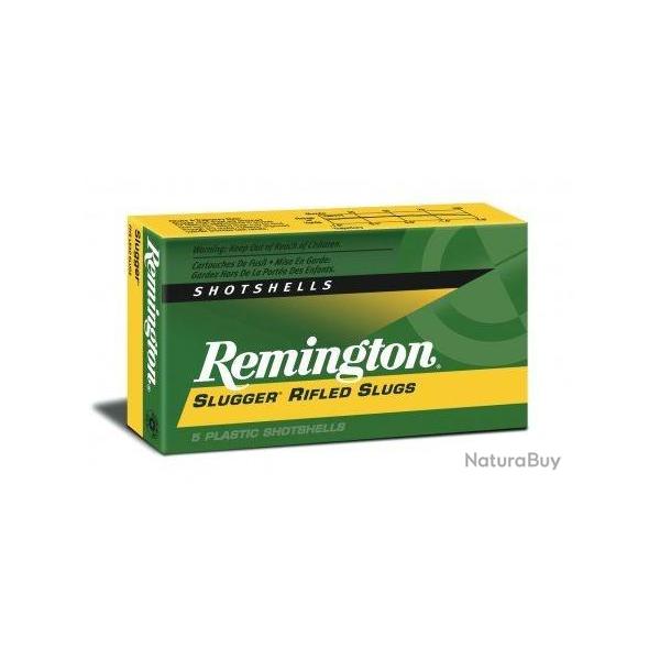 5 Cartouches � balle REMINGTON Slugger Cal. 20