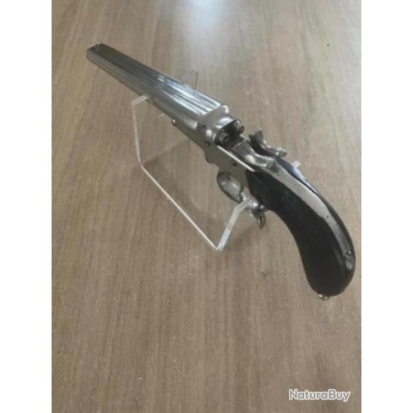 PISTOLET DIT COSSAIS FABRIQUANT "THEATE & FRERES" CAL 380