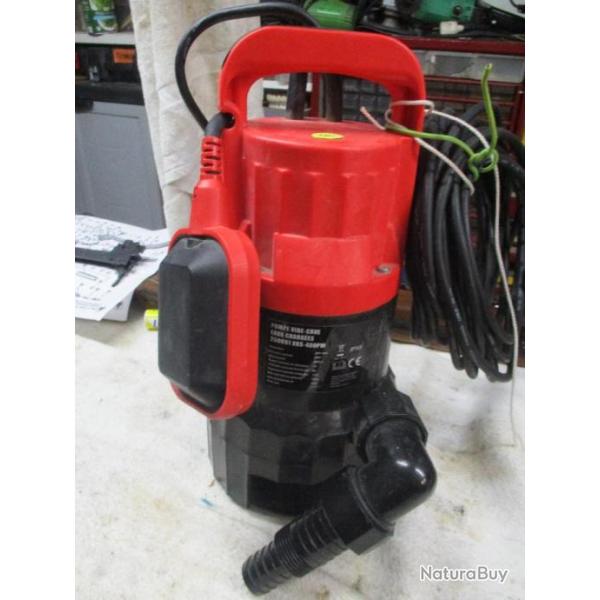 pompe a eau vide cave eau charge