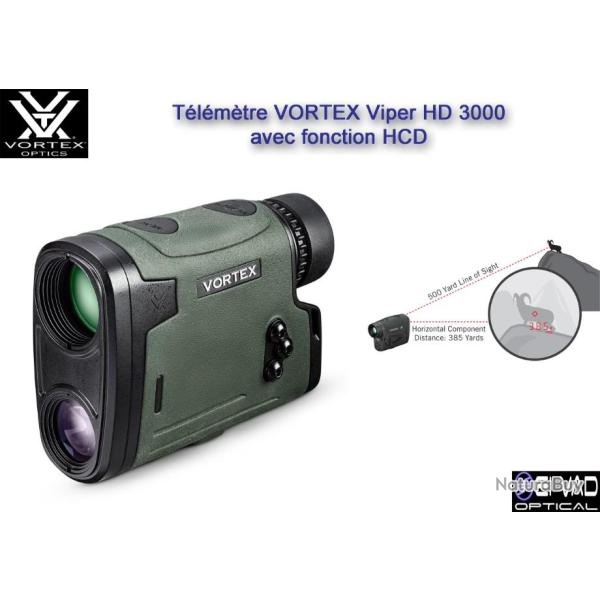 T�l�m�tre VORTEX Viper HD 3000 avec fonction HCD