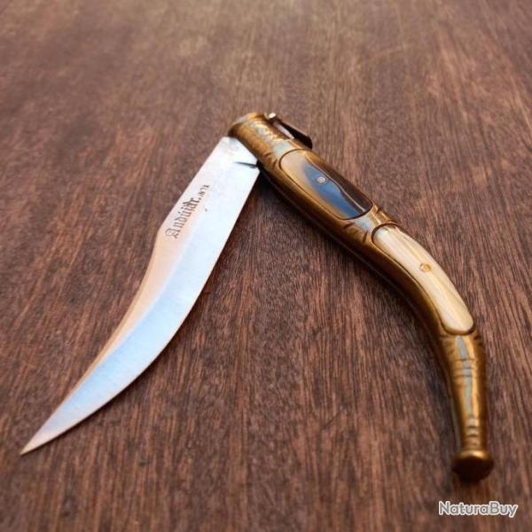 Joli Couteau Espagnol ANDUJAR Manche en Corne