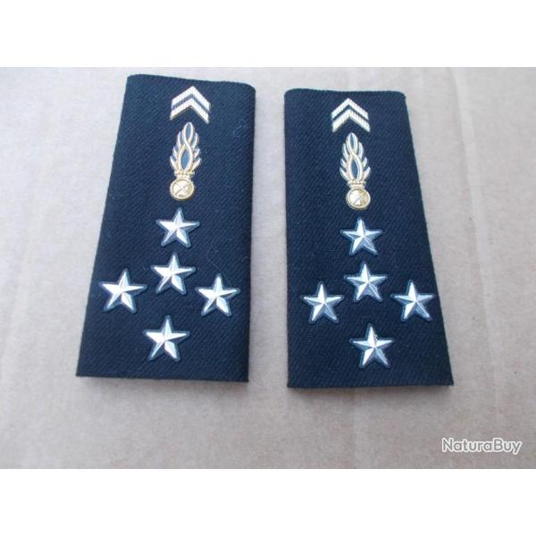 manchon de g�n�ral de gendarmerie 5 �toiles;neufs