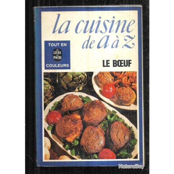 la cuisine de a � z le boeuf  Livre de poche.