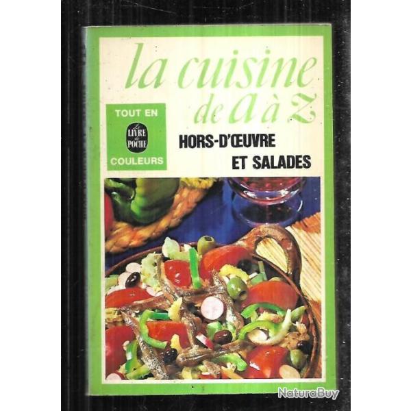 la cuisine de a � z hors-d'oeuvre et salades Livre de poche.