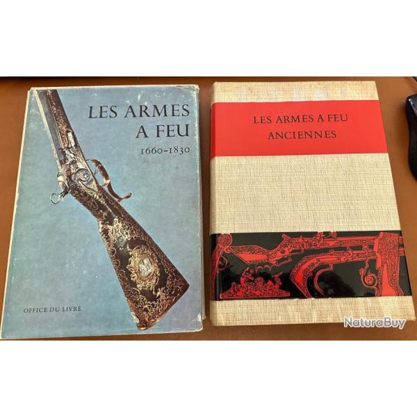 RARE-Les armes  feu anciennes-Deux tomes-En trs bel tat.
