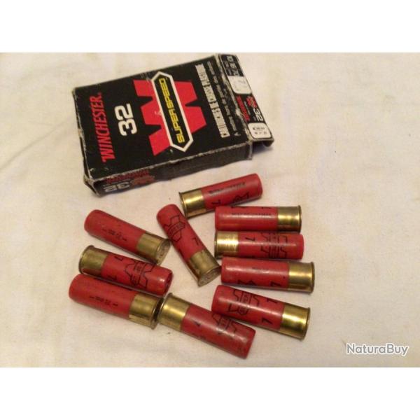 10 cartouches Winchester cal 16 cham 70