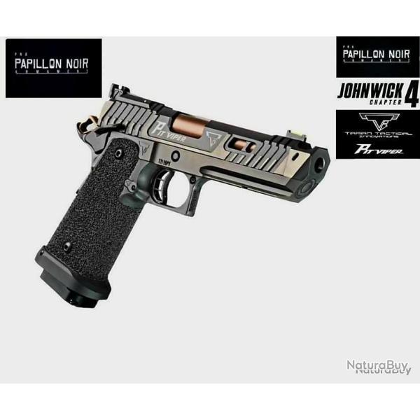 NOUVEAU! EMG CO2 et GAZ EMG TTI PIT VIPER CNC JOHN WICK4 EMG NEUF GAZ & c02 SIGHT PHOSPHORESCENT PNA