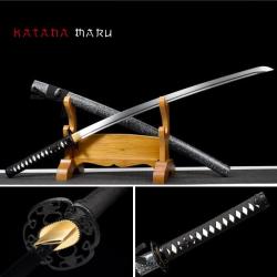 V&eacute;ritable Katana Japonais adapt&eacute; &agrave; la coupe forg&eacute; &agrave; la main m&eacute;thode ancestrale. Sabre en Acier 1060