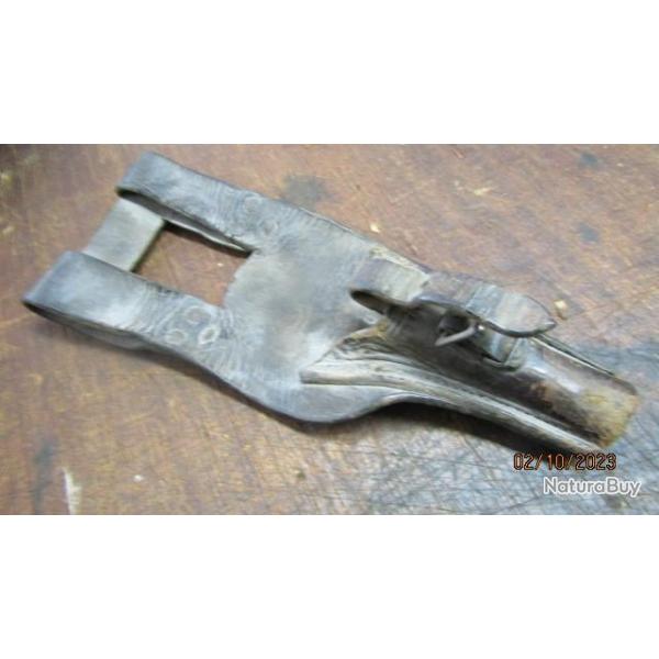 porte baionnette gousset lebel mod ersatz rivet cuir