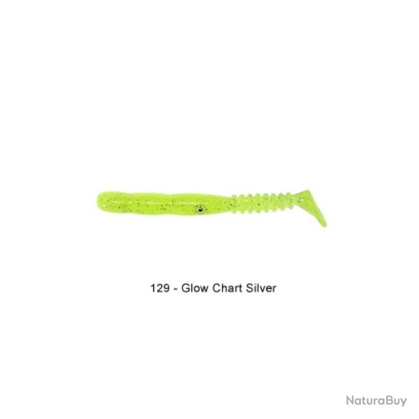 Leurre Reins Rockvibe Shad 3cm 141-glow melon soda