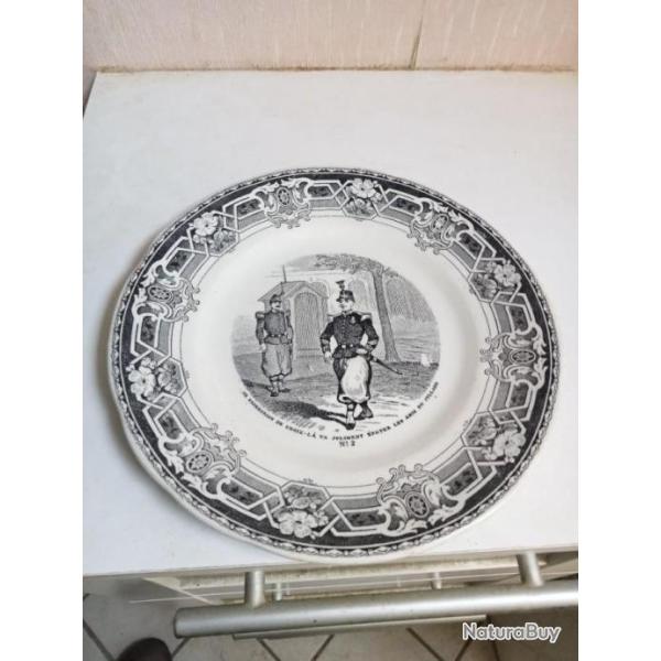 assiette parlante XIX�me n�2