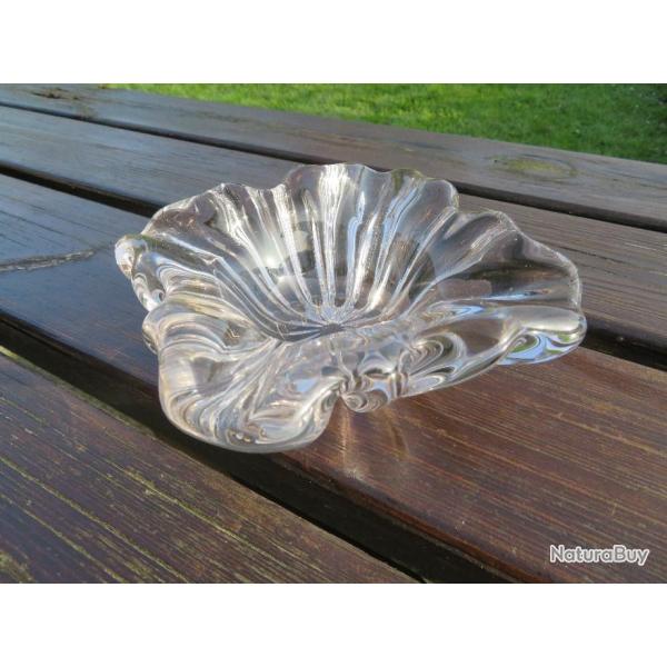 VINTAGE - Ancienne Coupe-vide poches en verre - Italie (Vers 1960)