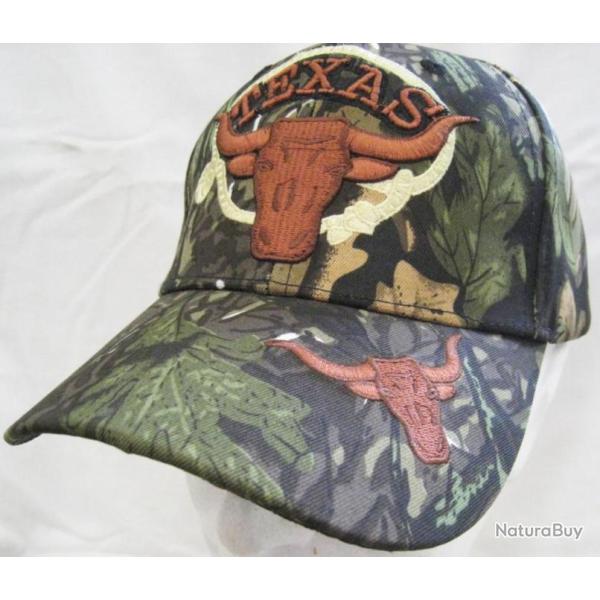 CASQUETTE CAMO TEXAS LONGHORN - Ref.11