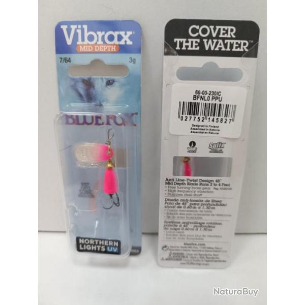 !! Cuill�re VIBRAX BFNL 0 coloris : PPU !!