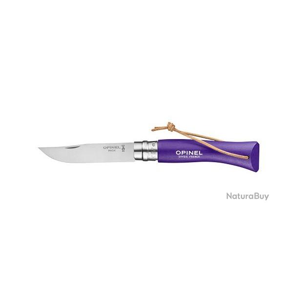 Couteau pliant Opinel Baroudeur N�07 Inox Violet