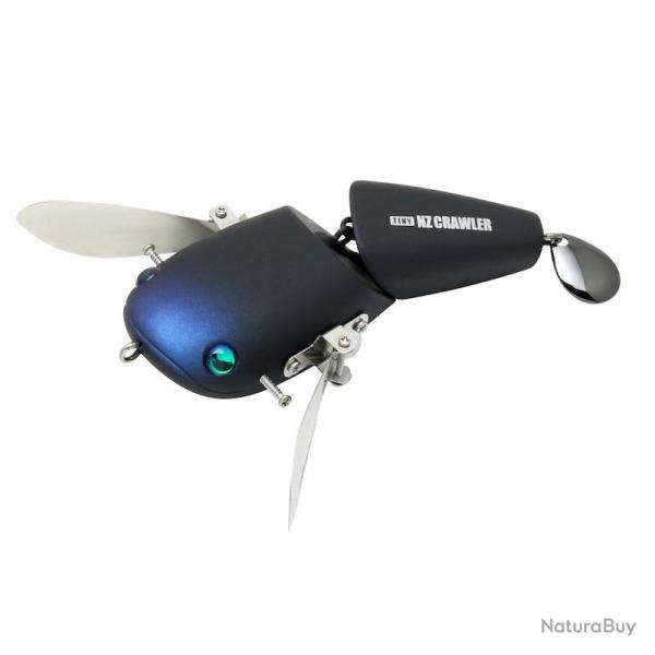 Poisson Nageur Deps Tiny NZ Crawler 7,5cm 14g 7,5cm #02 Jet Black