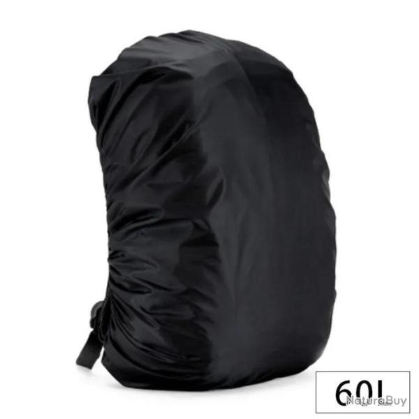 Juste de sac �tanche housse de sac imperm�able 60 L noir