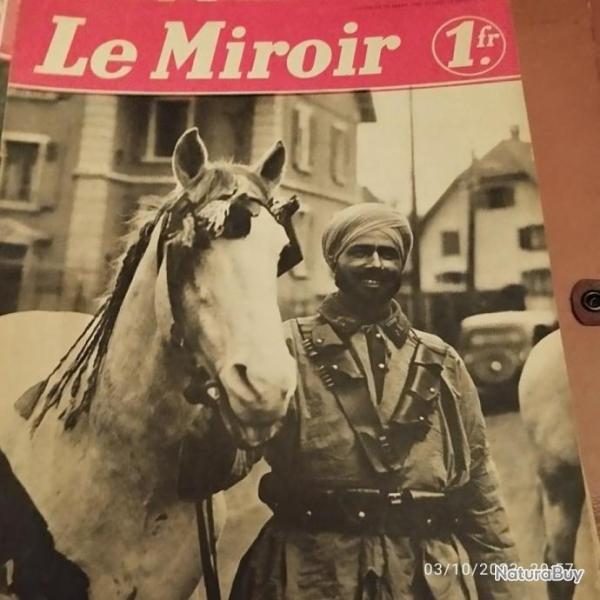 43 num�ros LE Miroir. 1939-1940. Collection compl�te.