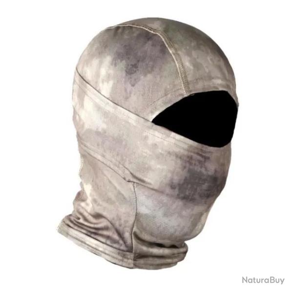 CAGOULE TACTIQUE RESPIRANTE - CHASSE MOTO AIRSOFT - GRIS/BLANC- LIVRAISON GRATUITE