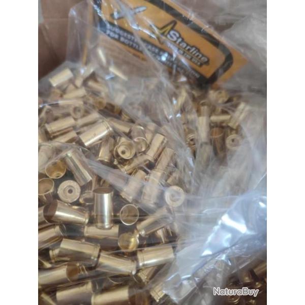 Vend lots de 100 Douilles 38 S&W    Starline B13
