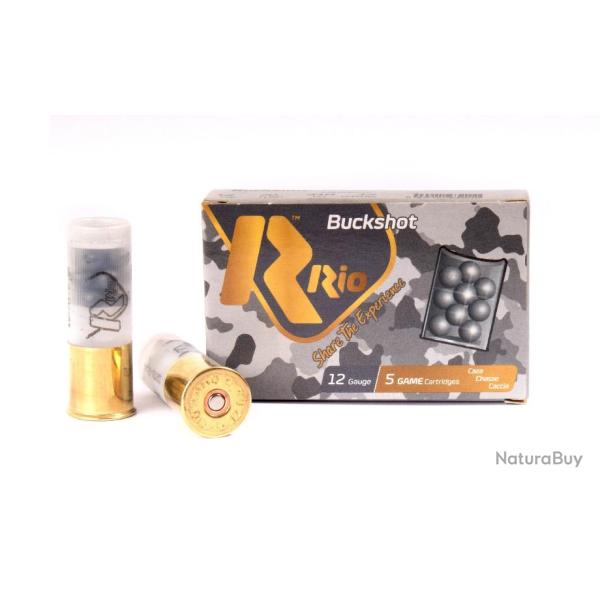 25 Cartouches Cal.12/70 Buck 12G 32GR