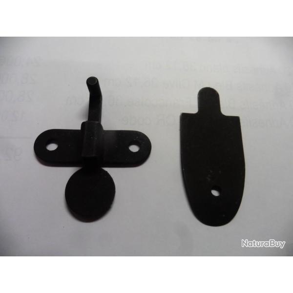 WW2 - Pi�ces de Mac 24/29 - Crochet de b�quille et plaque de couche inf�rieure