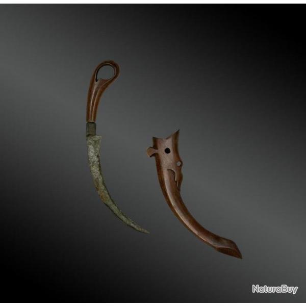 COUTEAU Korambi, appel aussi Lawi Ayam - Sumatra, Indonsie - Vers 1900