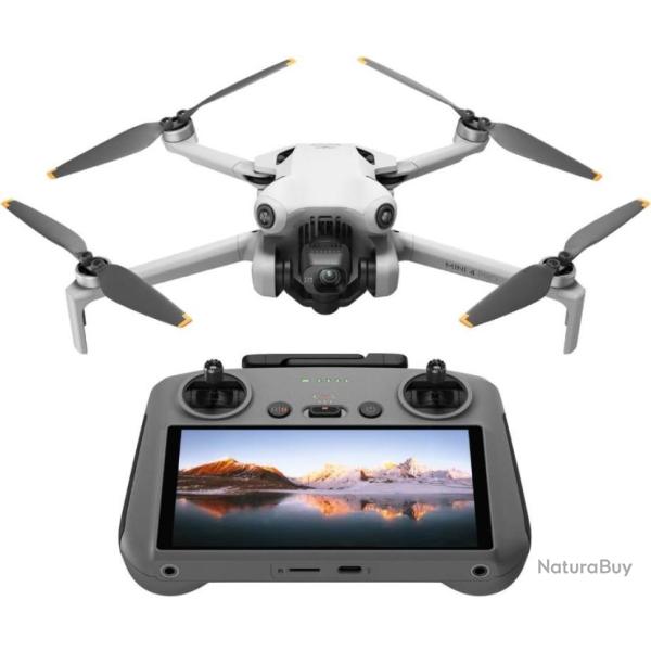 Drone Professionnel DJI Mini 4 Pro Mini Drone Pliable avec Cam�ra 4K Temps de Vol 34 min