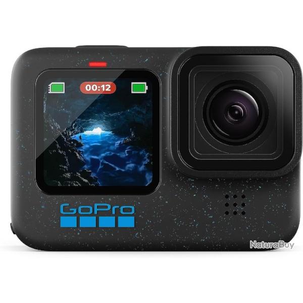 Cam�ra Sport GOPRO HERO 12 BLACK Cam�ra Sportive Embarqu�e Professionnel avec accessoires NOUVEAUTE
