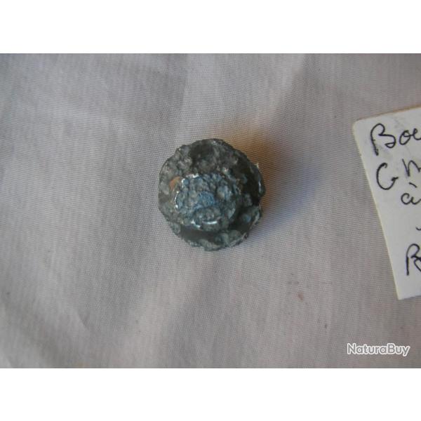 WW1/PREWAR FRANCE BOUTON MILITAIRE FRANCAISE DE CHASSEUR A PIED 100 % TERRAIN 1837-1871 NAPOLEON 3