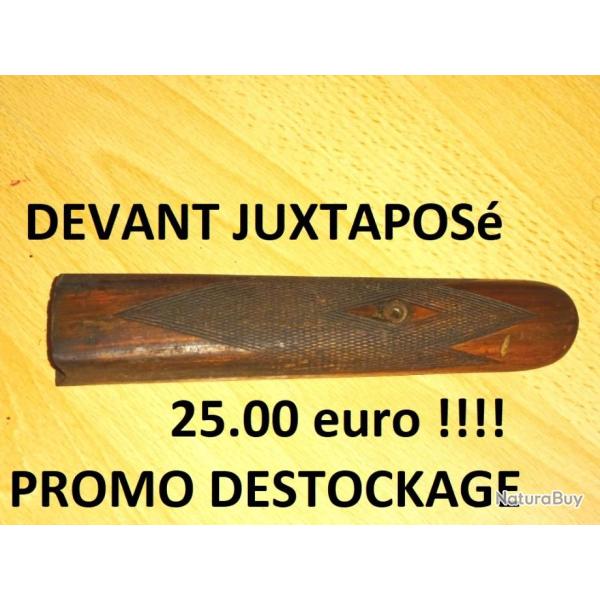 devant longuesse fusil juxtapos� hammerless mod�le inconnue � 25.00 eur!!- VENDU PAR JEPERCUTE (D23)