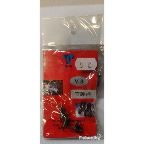 kit ressorts airsoft pour gearbox V3