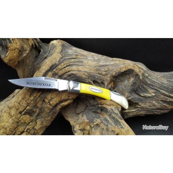 COUTEAU PLIANT WINCHESTER FACON OS ET LAITON